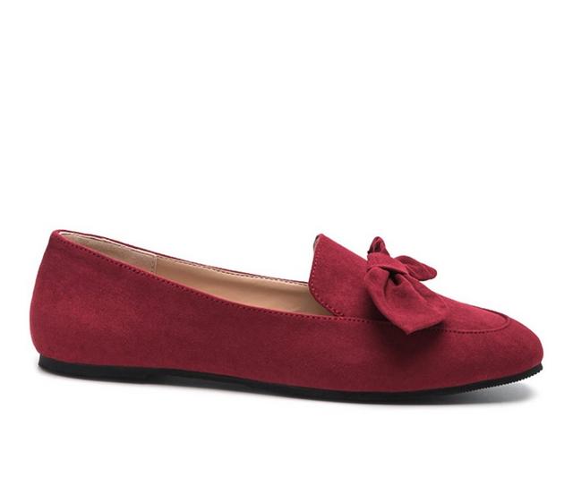 Women's London Rag Reme Loafers in Red color