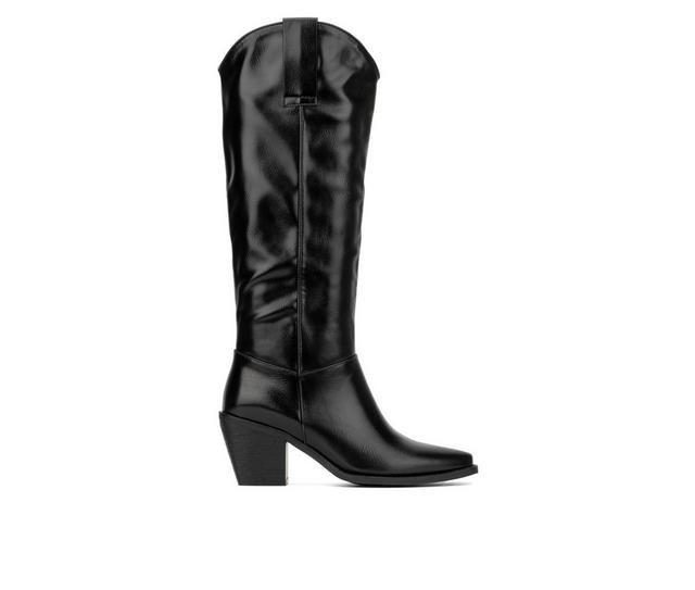 Women's Torgeis Arizona Western Boots in Black color