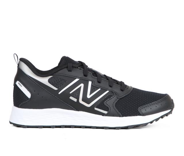 Boys' New Balance Big Kid 650 V1 Running Shoes in Black001 color