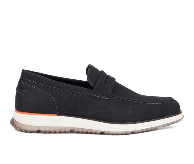 Men's New York and Company Ronan Penny Loafers in Black color
