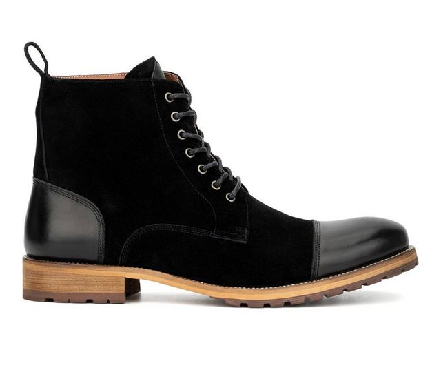 Men's Vintage Foundry Co Seth Lace Up Boots in Black color