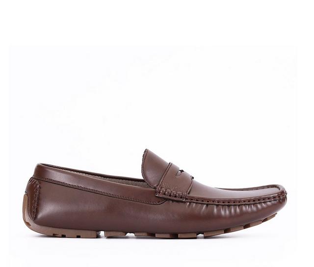 Men's Tommy Hilfiger Amile Loafers in Dark Brown color