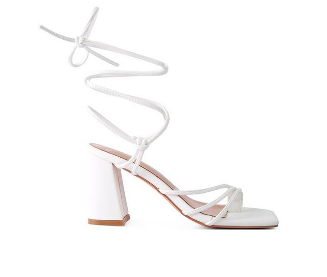 Women's London Rag Piri Dress Sandals in White color