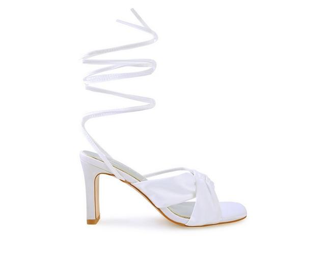 Women's London Rag Chasm Dress Sandals in White color