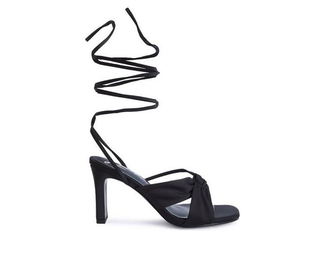 Women's London Rag Chasm Dress Sandals in Black color