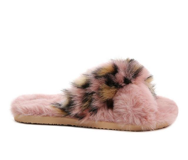 London Rag Chipmunk Slipper Sandals in Pink color