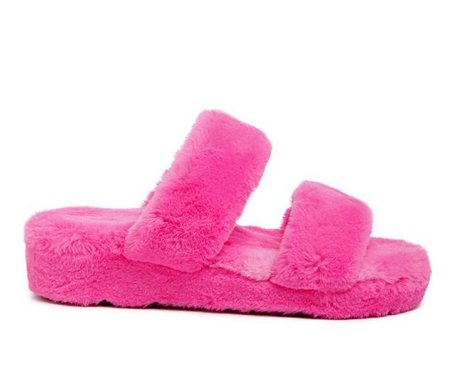 London Rag Smoothie Slipper Sandals in Pink color