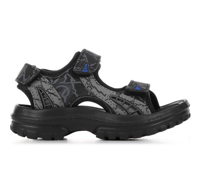 Boys' Stone Canyon Toddler Harvey Sandals in Black/Grey/Blue color