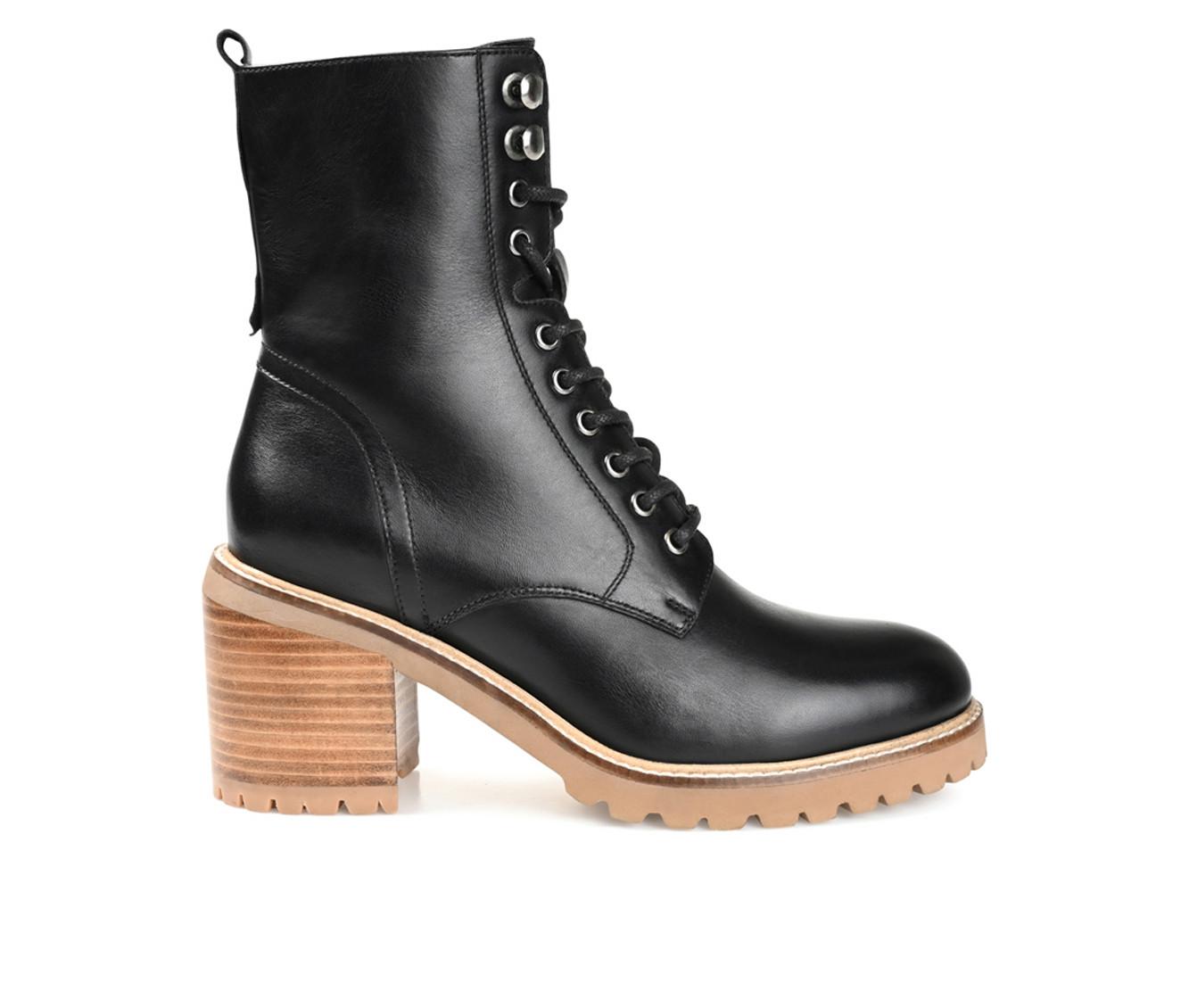 Women's Journee Signature Malle Heeled Lace Up Boots