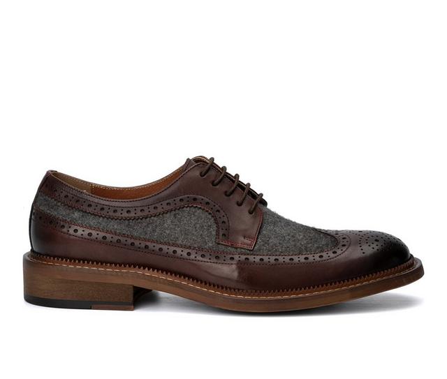 Vintage Foundry Co Garret Dress Shoes in Burgandy color