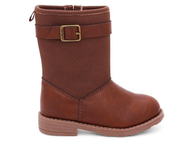 Girls' Carters Toddler & Little Kid Lady Boots in Brown color