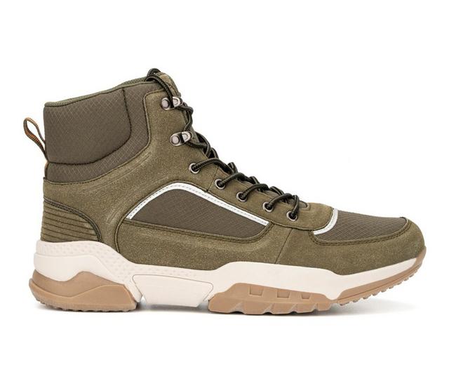 Men's Reserved Footwear Eliel Sneaker Boots in Green color