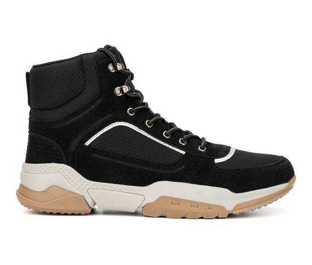 Men's Reserved Footwear Eliel Sneaker Boots in Black color