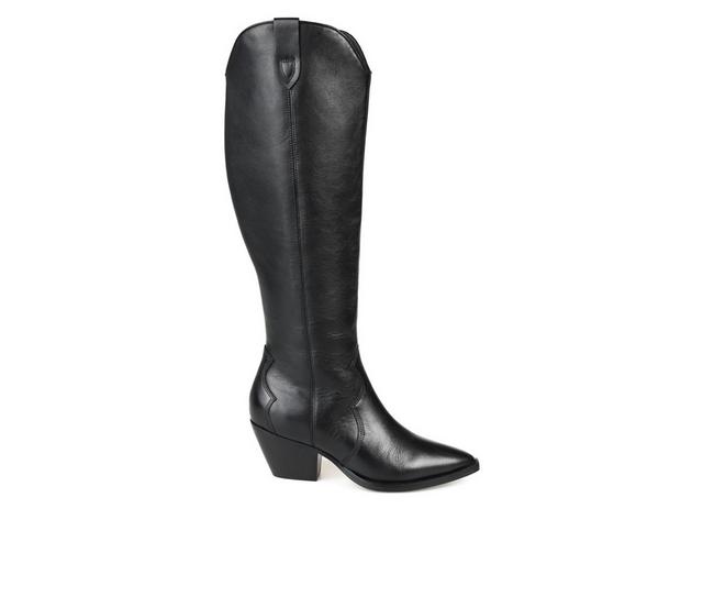 Women's Journee Signature Pryse-WC Western Boots in Black color