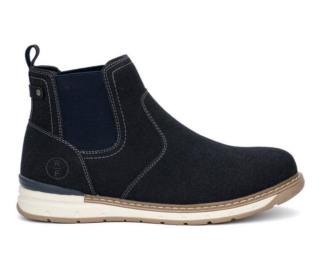 Men's Reserved Footwear Ewan Chelsea Boots in Navy color