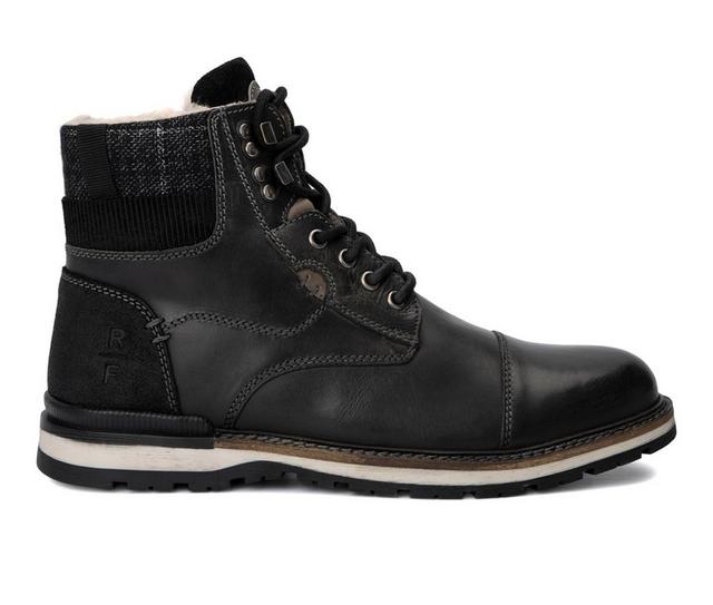 Men's Reserved Footwear Jabari Boots in Black color