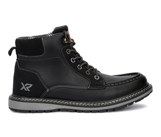 Men's Xray Footwear Bevyn Lace Up Boots in Black color