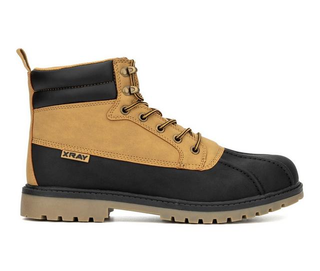 Men's Xray Footwear Jericho Winter Boots in Wheat color