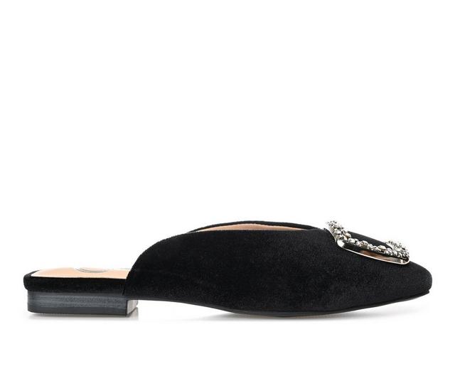 Women's Journee Collection Sonnia Mules in Black color