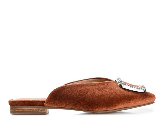 Women's Journee Collection Sonnia Mules in Brown color