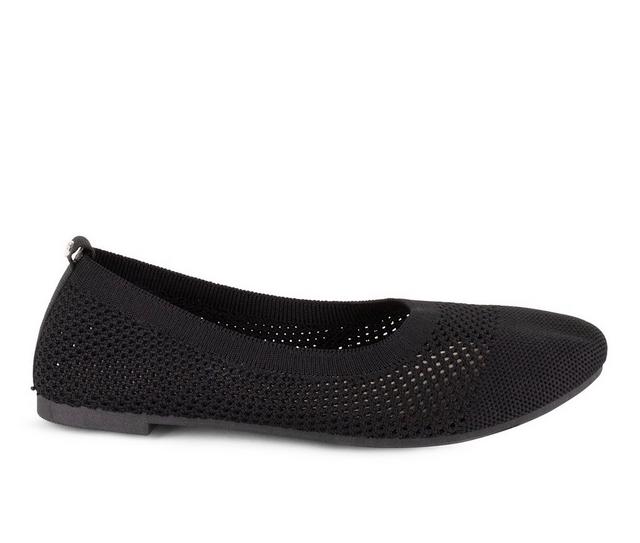 Women's Danskin Vision Flats in Black color