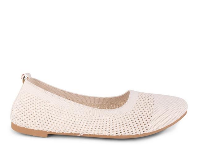 Women's Danskin Vision Flats in Natural color