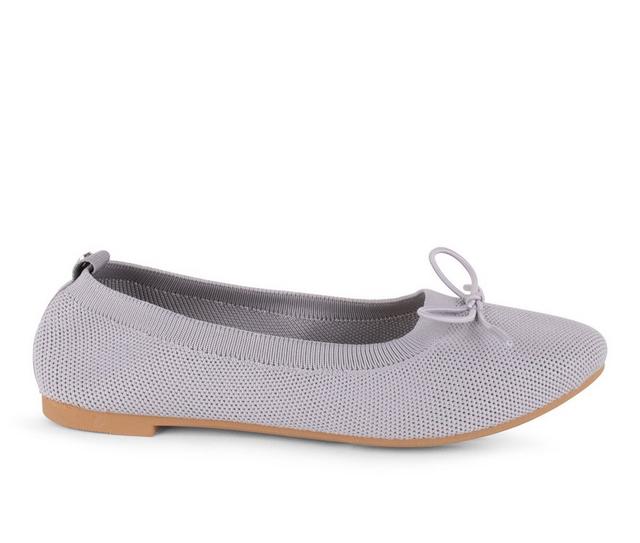 Women's Danskin Wonder Flats in Grey color