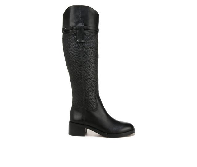 Women's Franco Sarto Colt Tall Knee High Boots in Black color