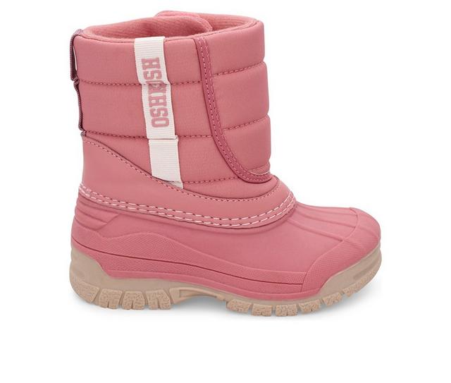 Kids' OshKosh B'gosh Toddler & Little Kid Splash Winter Boots in Pink color