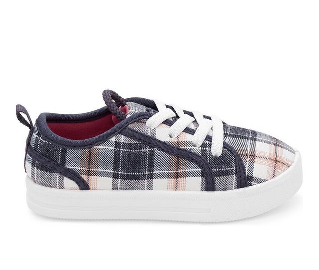 Kids' OshKosh B'gosh Toddler & Little Kid Syrup Sneakers in Plaid color