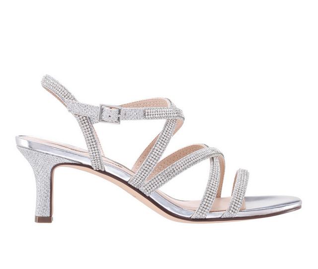 Women's N by Nina Bloom Special Occasion Sandals in Silver color