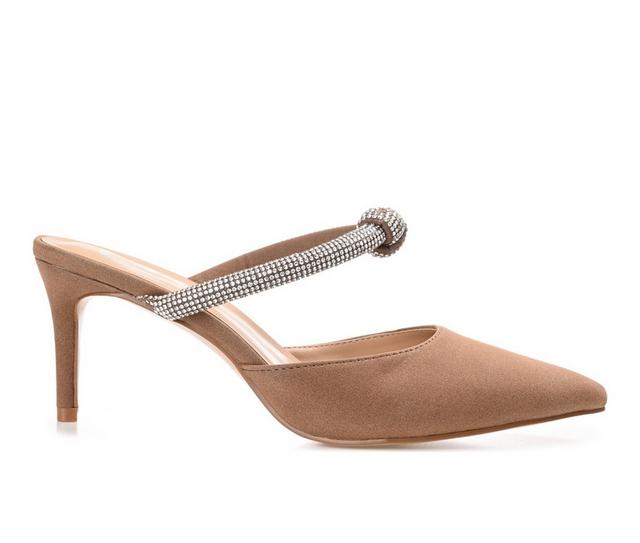 Women's Journee Collection Lunna Pumps in Brown color