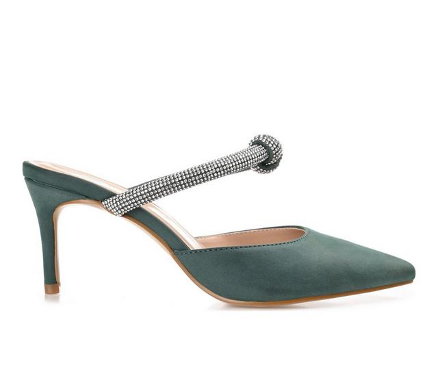 Women's Journee Collection Lunna Pumps in Green color