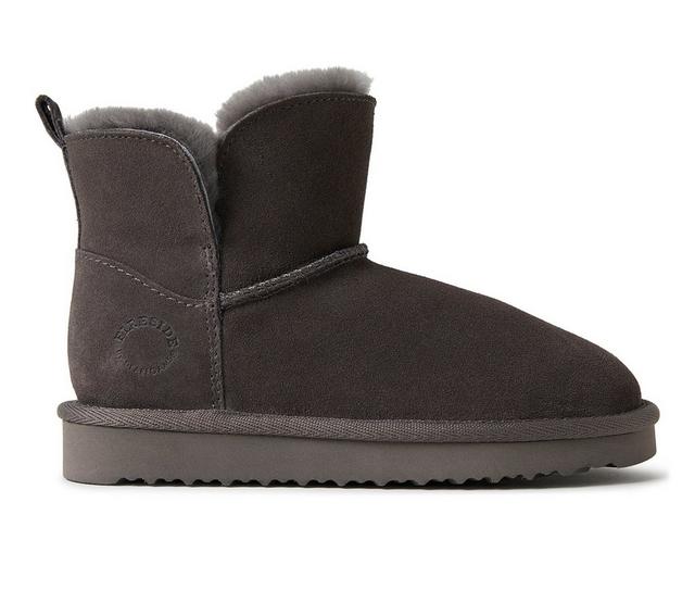 Fireside by Dearfoams Little Kid & Big Kid Bunbury Boots in Grey color