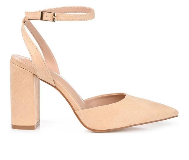 Women's Journee Collection Tyyra Pumps in Nude color