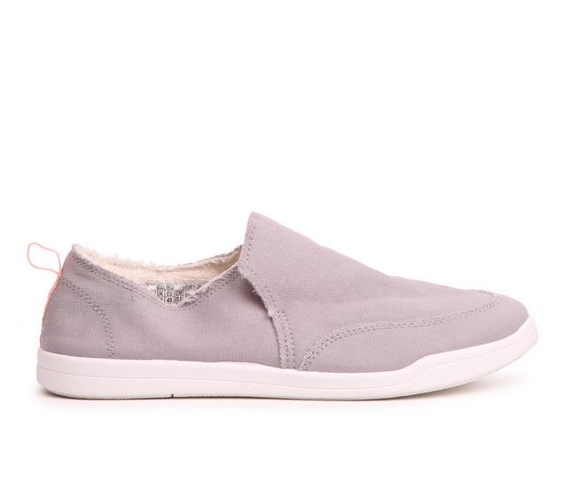 Women's Vionic Malibu Slip-In Sneakers in Light Grey color