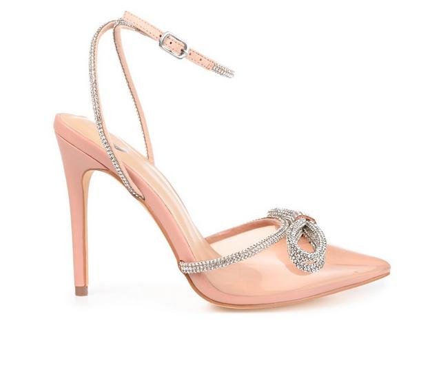 Women's Journee Collection Gracia Special Occasion Shoes in Pink color