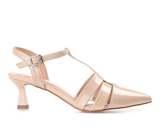 Women's Journee Collection Jazlynn Pumps in Nude color