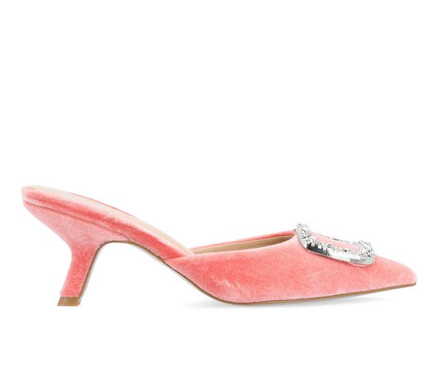 Women's Journee Collection Rishie Pumps in Pink color