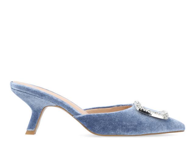 Women's Journee Collection Rishie Pumps in Blue color
