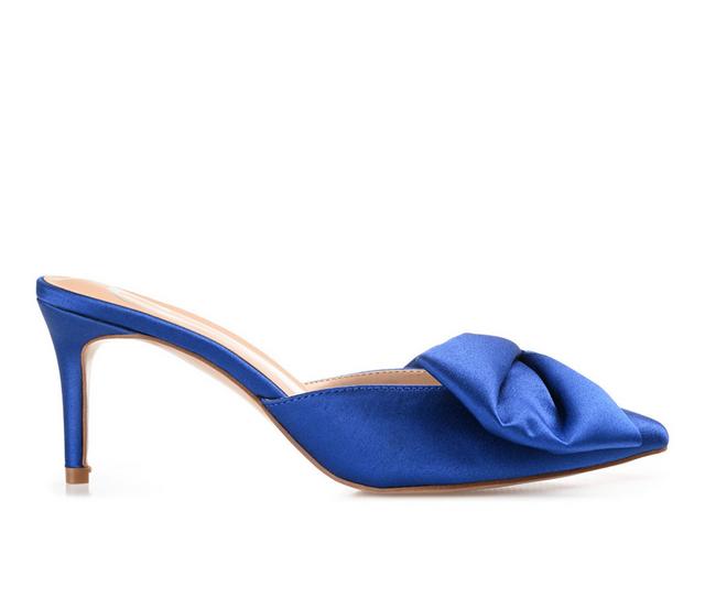 Women's Journee Collection Tiarra Pumps in Blue color