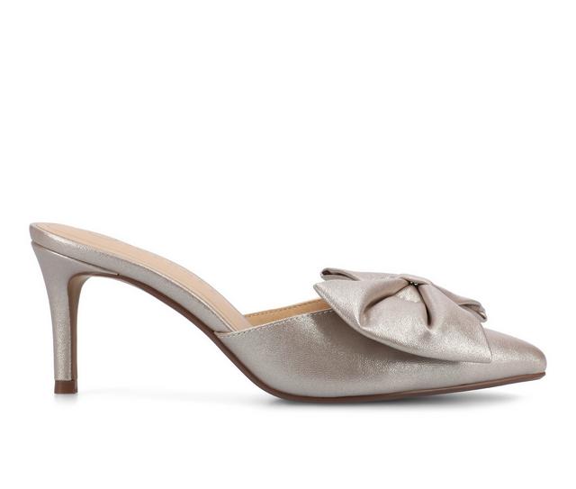 Women's Journee Collection Tiarra Pumps in Champagne/Spark color