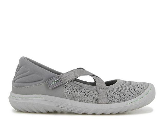 Women's JBU Camila Casual Shoes in Grey Shimmer color