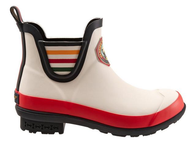 Women's Pendleton Glacier NP Chelsea Rain Boots in White color