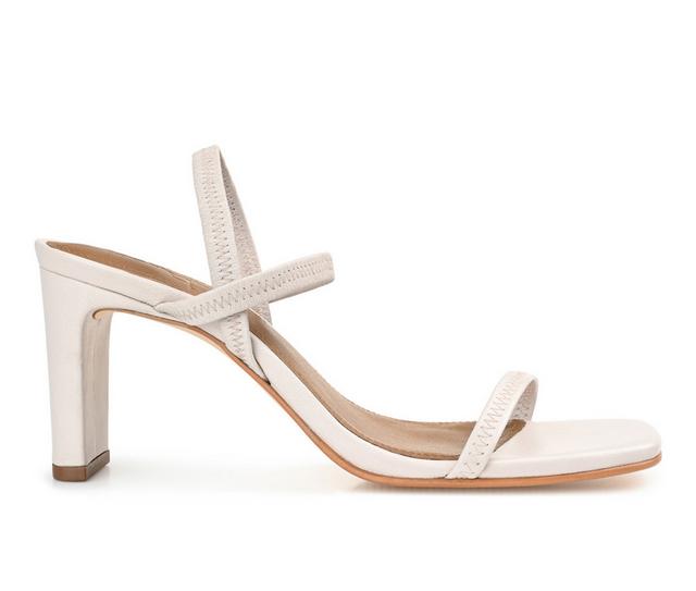 Women's Journee Signature Lenonn Dress Sandals in Off White color