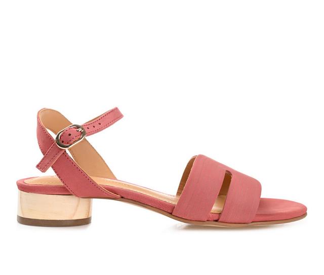 Women's Journee Signature Starlee Dress Sandals in Rose color