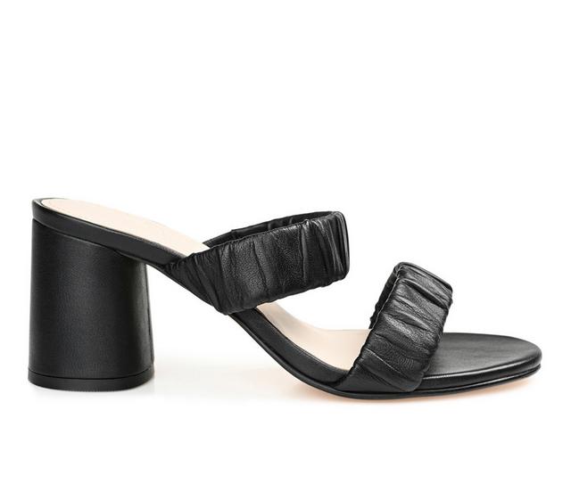 Women's Journee Signature Vidda Dress Sandals in Black color