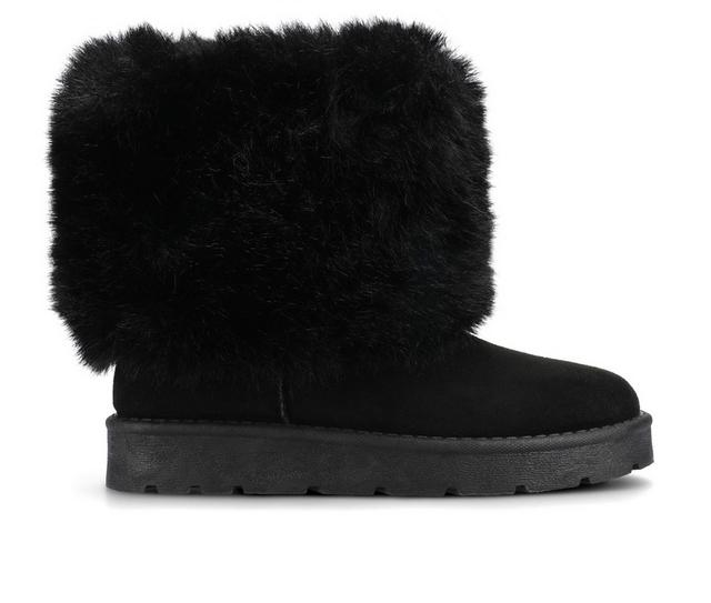 Women's Journee Collection Shanay Winter Boots in Black color