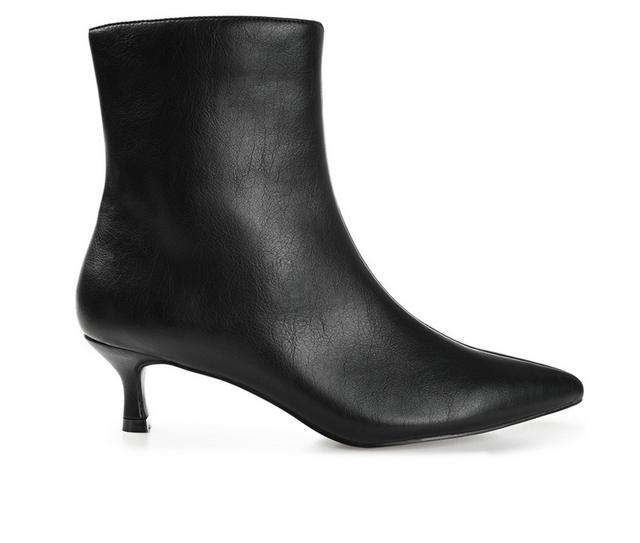Women's Journee Collection Arely Booties in Black color