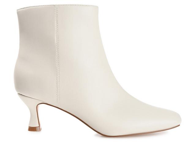 Women's Journee Collection Kelssa Booties in Bone color